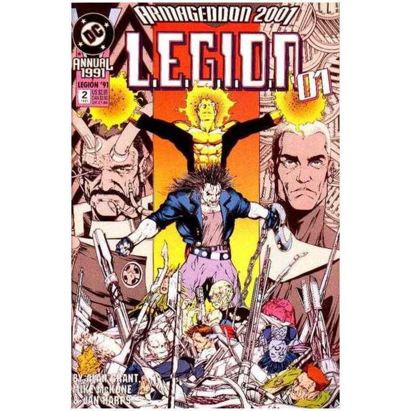 L.E.G.I.O.N. Annual #2 in Near Mint minus condition. DC comics [z\
