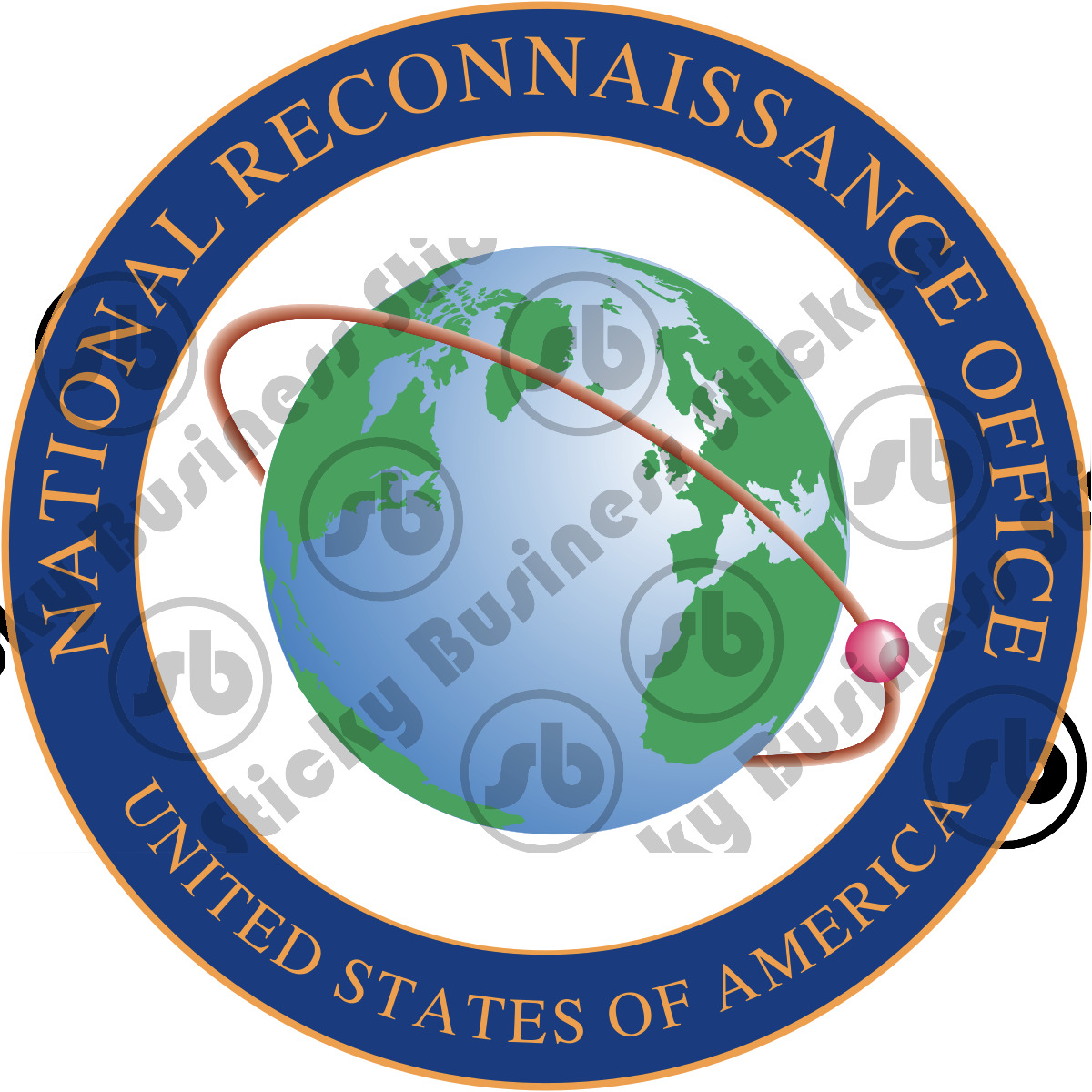 National Reconnaissance Office NRO Sticker Patch Top Secret CIA NGA