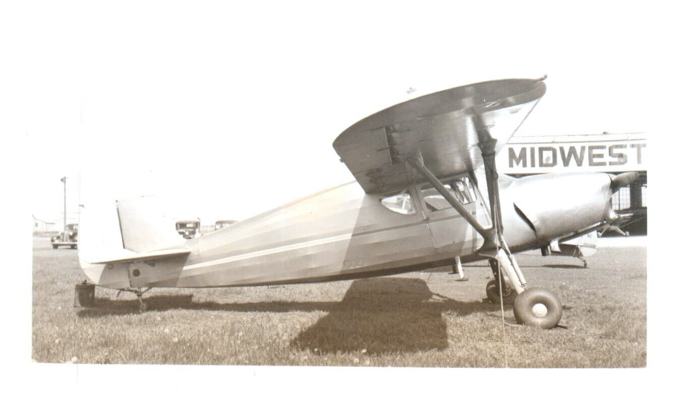 Fairchild 24 Ranger Airplane Vintage Photograph 5x3.5\
