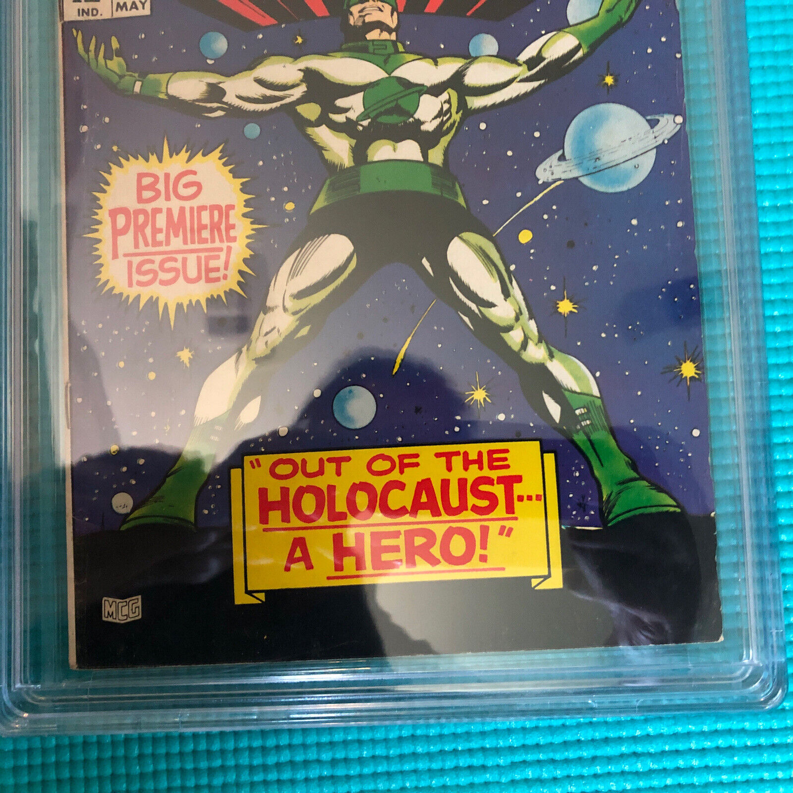 Marvel Captain Marvel May 1 Out Of The Holocaust A Hero Graded RARE CBCS