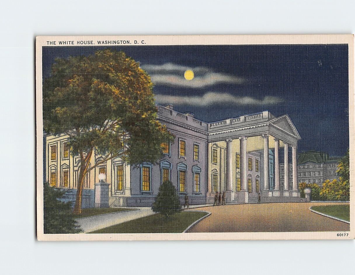 Postcard The White House, Washington, DC