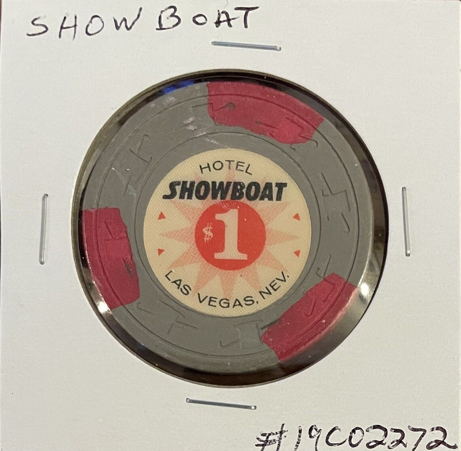 $1 Showboat Casino Chip Las Vegas Nevada 