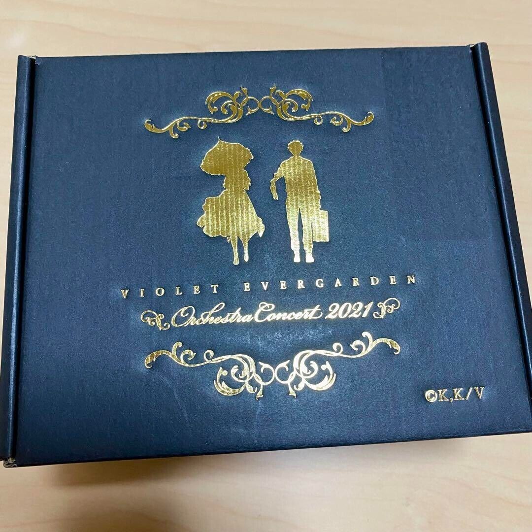 Violet Evergarden PAIR GLASS Orchestra Concert 2021 ANNIVERSARY Unused Opened
