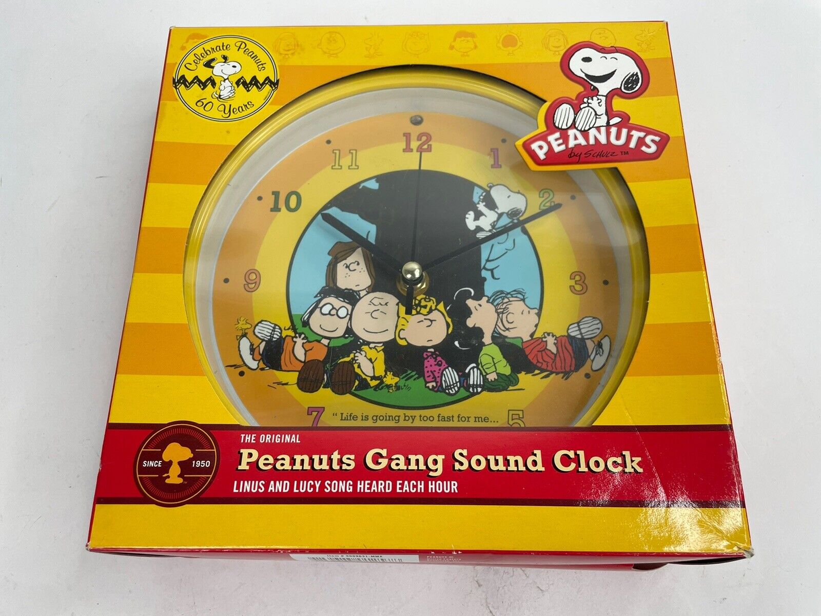 The Original Peanuts Gang Sound Clock ~ Linus and Lucy Song Heard Every Hour