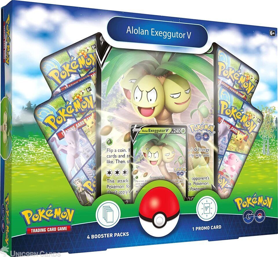 Pokemon TCG: Pokemon GO - Alolan Exeggutor V Collection Box ::