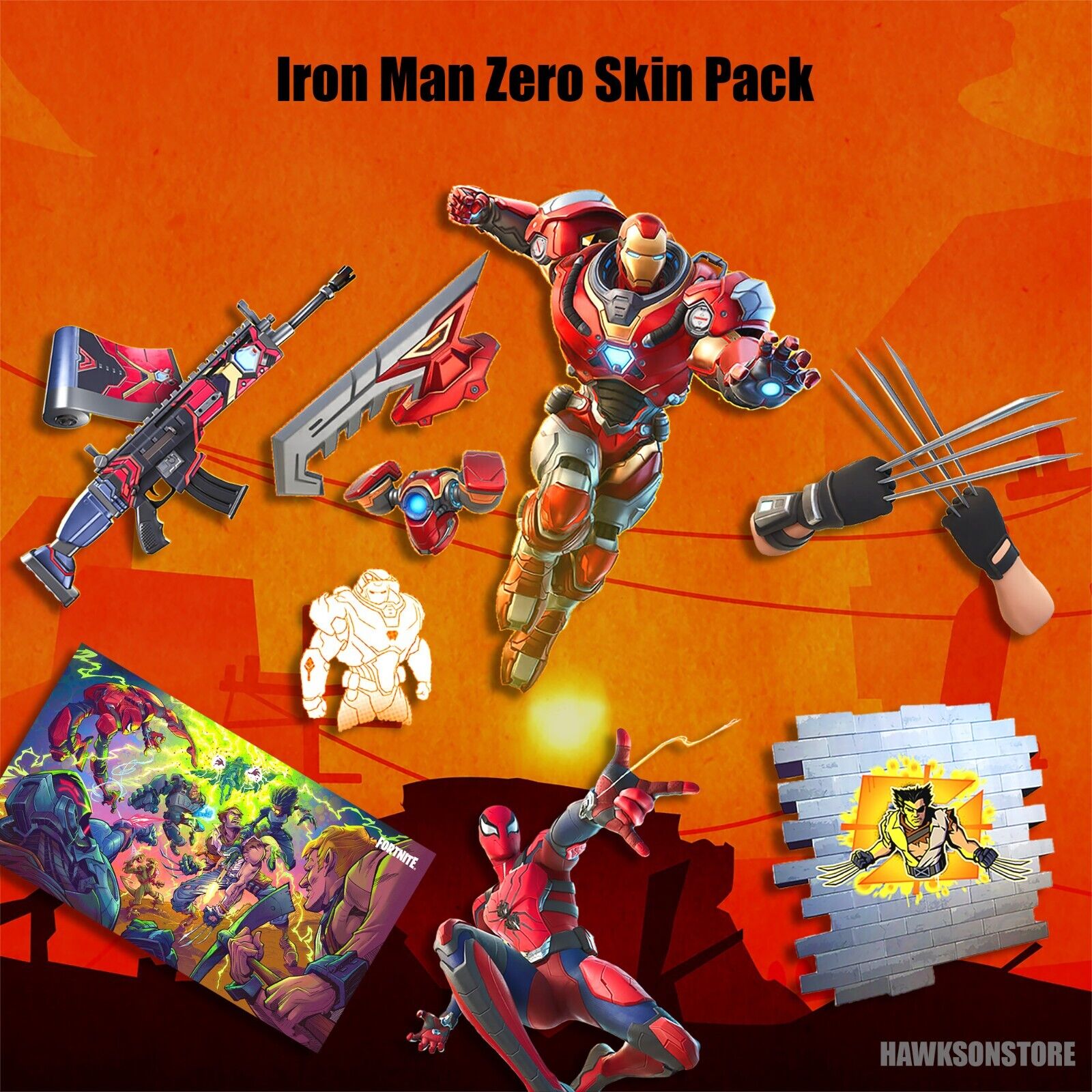 Fortnite X Marvel: Iron Man - Zero War Collection (DLC) / Global-INSTANT