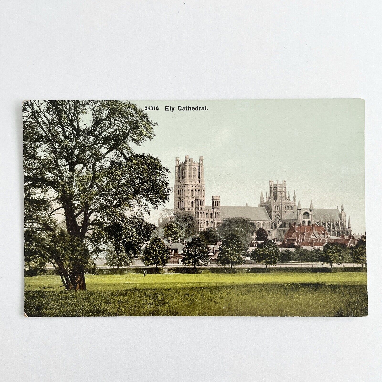 ELY CATHEDRAL • Cambridgeshire, England UK 1920s Postcard