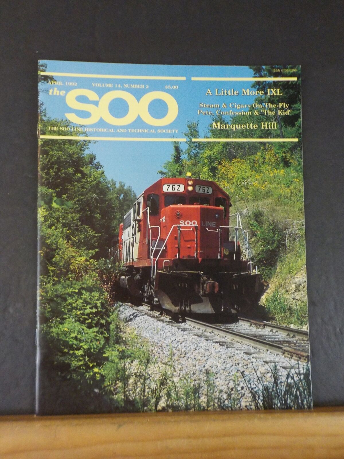 The SOO 1992 April IXL Steam & Cigars on the fly Marquette Hill