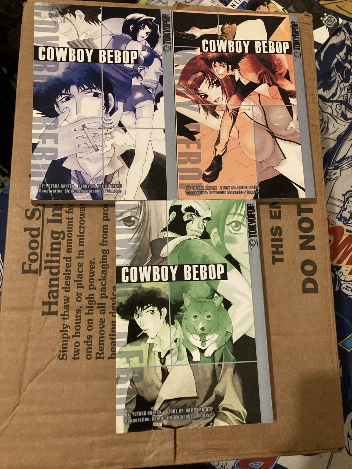 Cowboy Bebop Manga 1-3 Complete