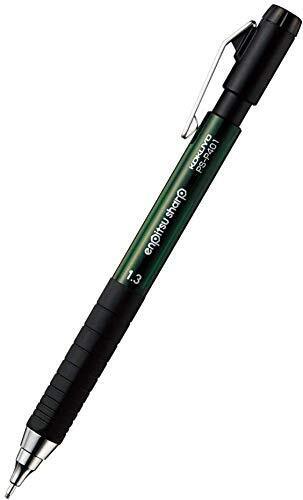 Kokuyo sharp pen pencil sharp TypeM rubber grip 1.3mm green 3 pieces
