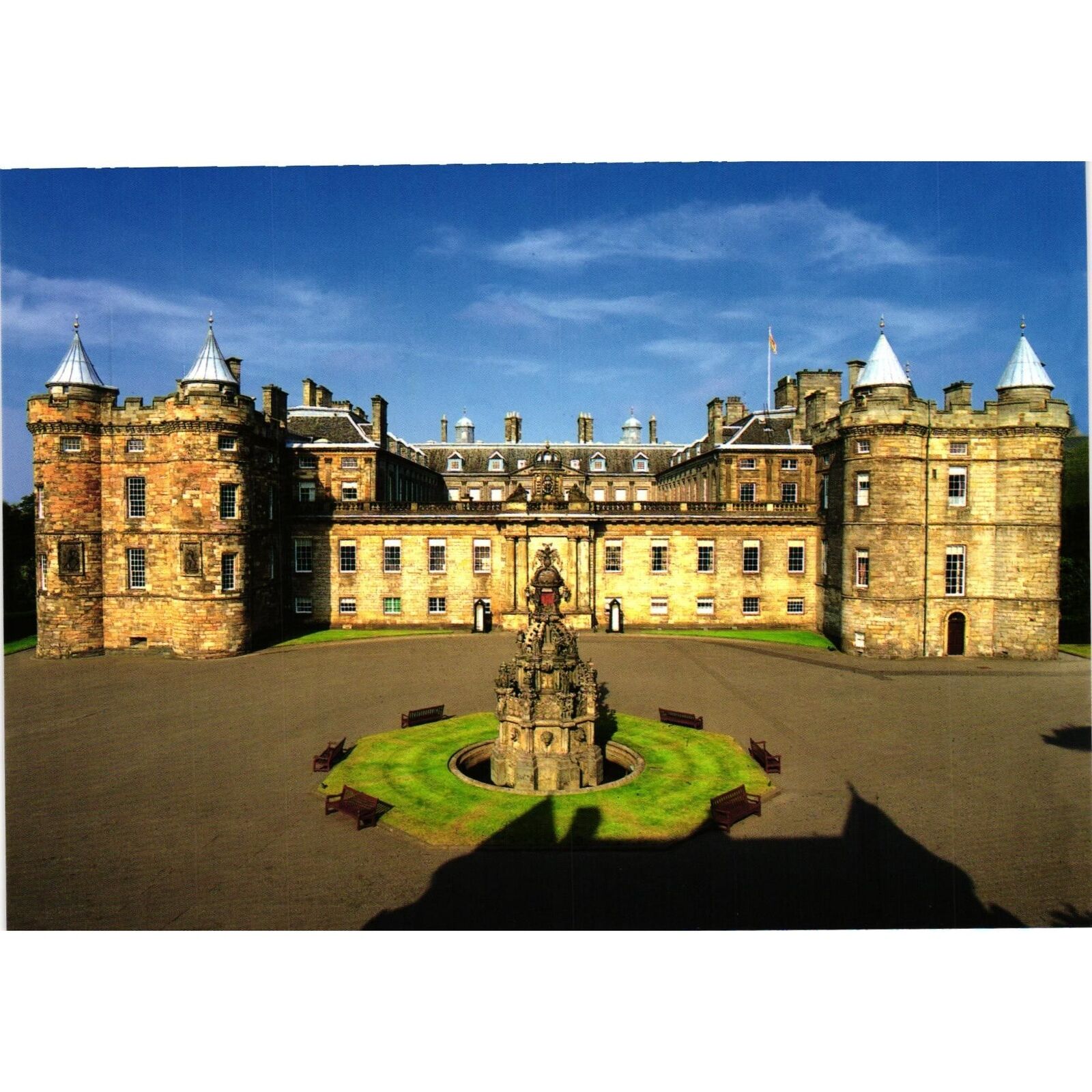 England UK United Kingdom The Palace of Holyroodhouse Postcards Travel Souvenir