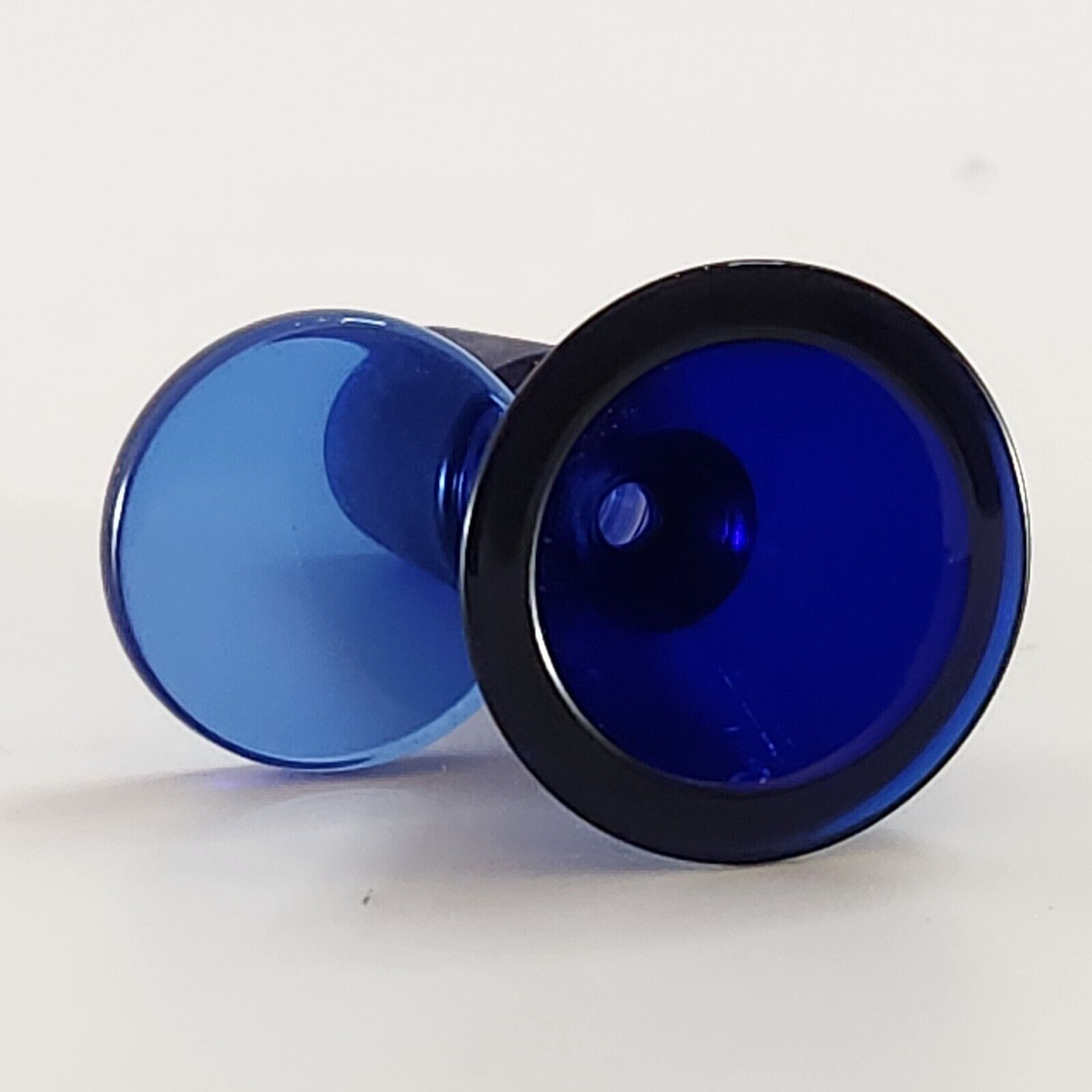 14mm Cool Solid BLUE Funnel Replacement Hookah Slider Bowl Head Piece