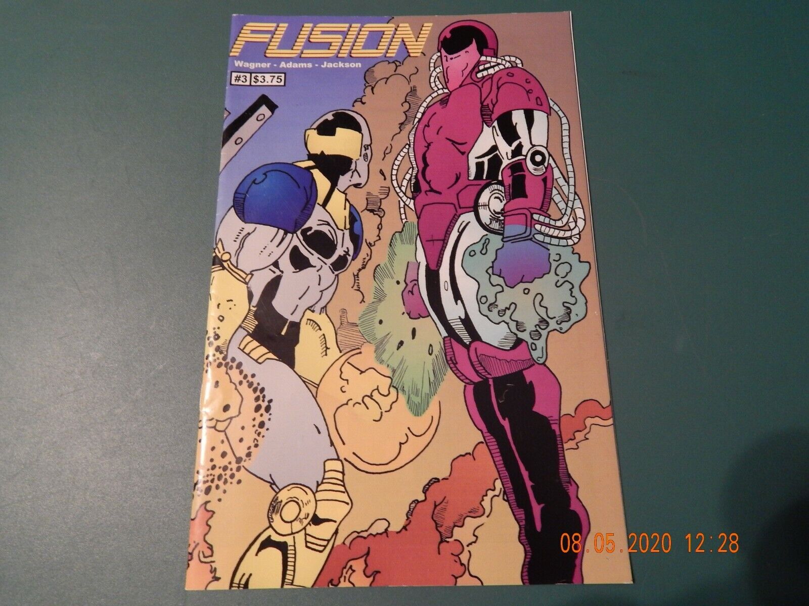 FUSION #3 COMIC BOOK WAGNER ADAMS JACKSON FEBRUARY 2012 MENTAL DIVERSIONS NEW