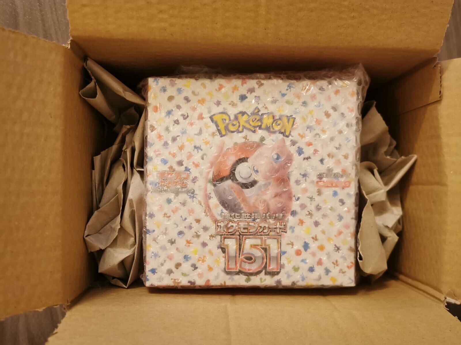 Pokémon TCG: 151 Japanese Pokemon Booster Box x1 - Ready To Ship Now #lot6