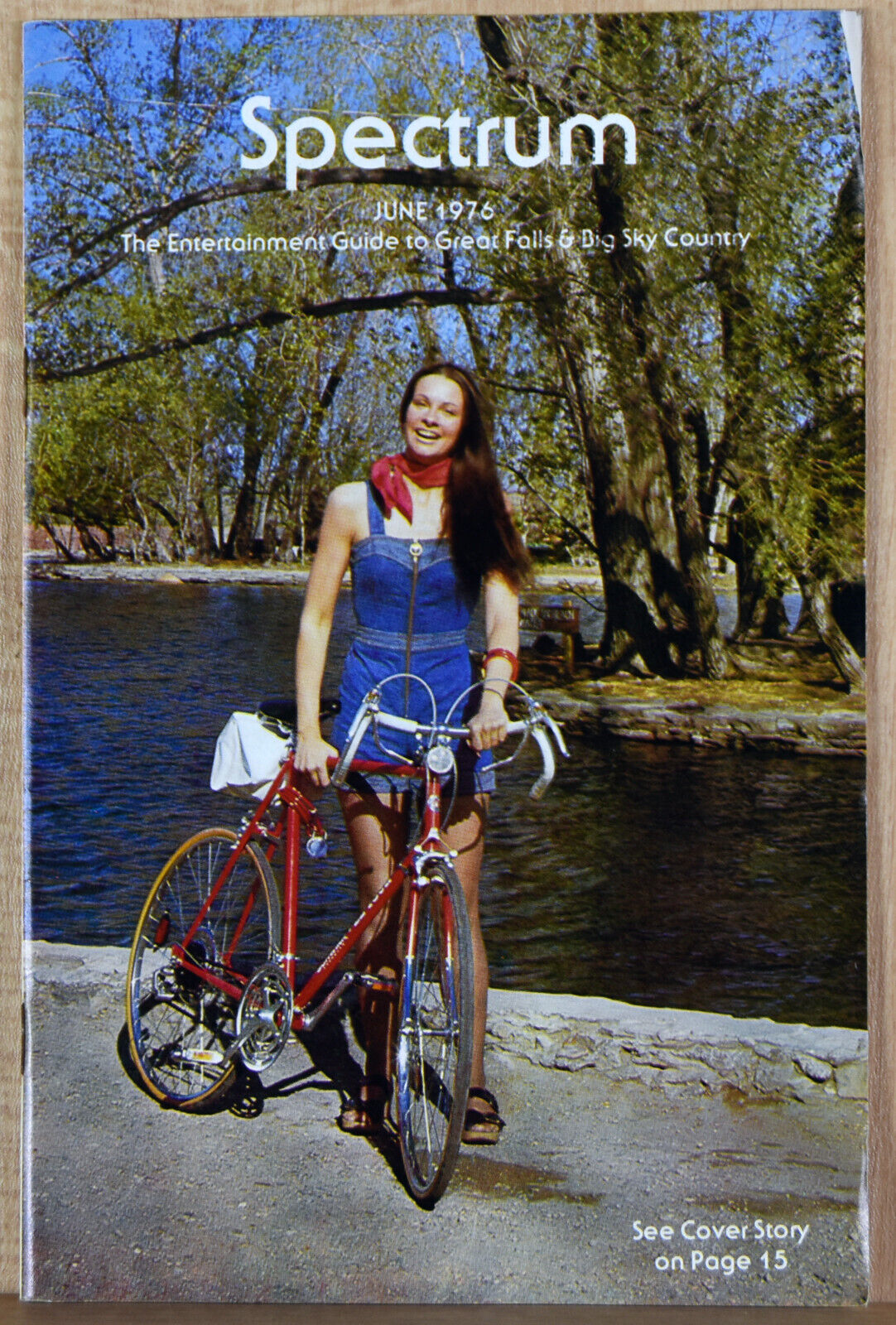 1976 Spectrum Booklet Magazine Great Falls Montana Big Sky Country Gibson Park