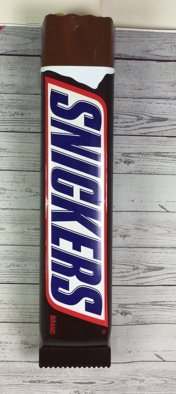 Snickers Candy Bar 3D Plastic Wall Hanging Store Display RARE 