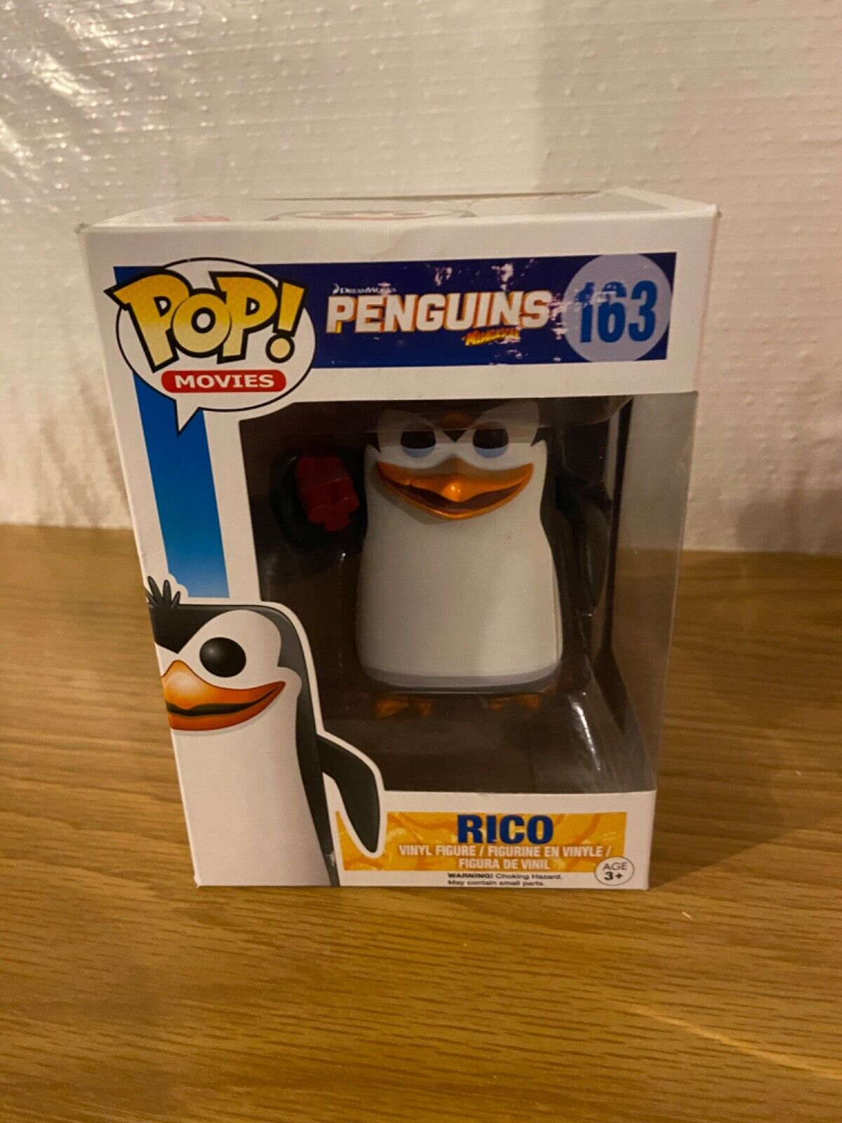 Funko Pop Penguins Of Madagascar Rico #163