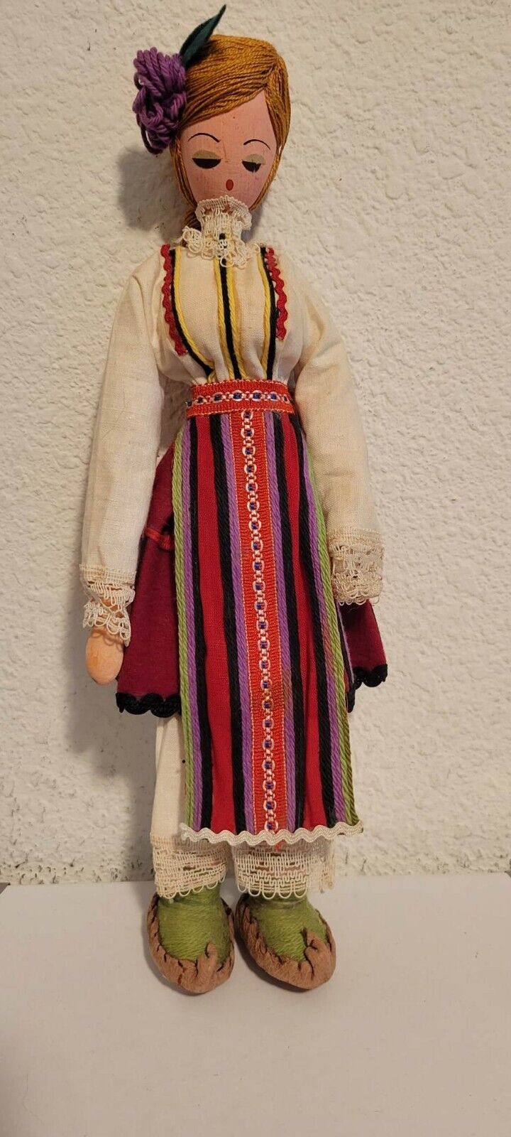 Vintage Handmade Russian Traditional Doll 13\