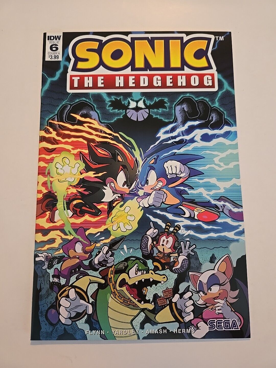 Sonic The Hedgehog #6 Cover A Jonathan Gray, IDW, 2018 Cool Eras NM/NM+