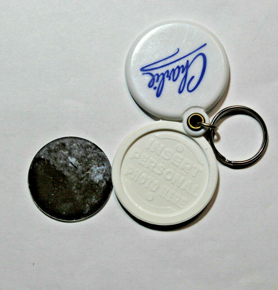 Charlie Unique Mirror Photo Case Vintage Keyring Keychain K2