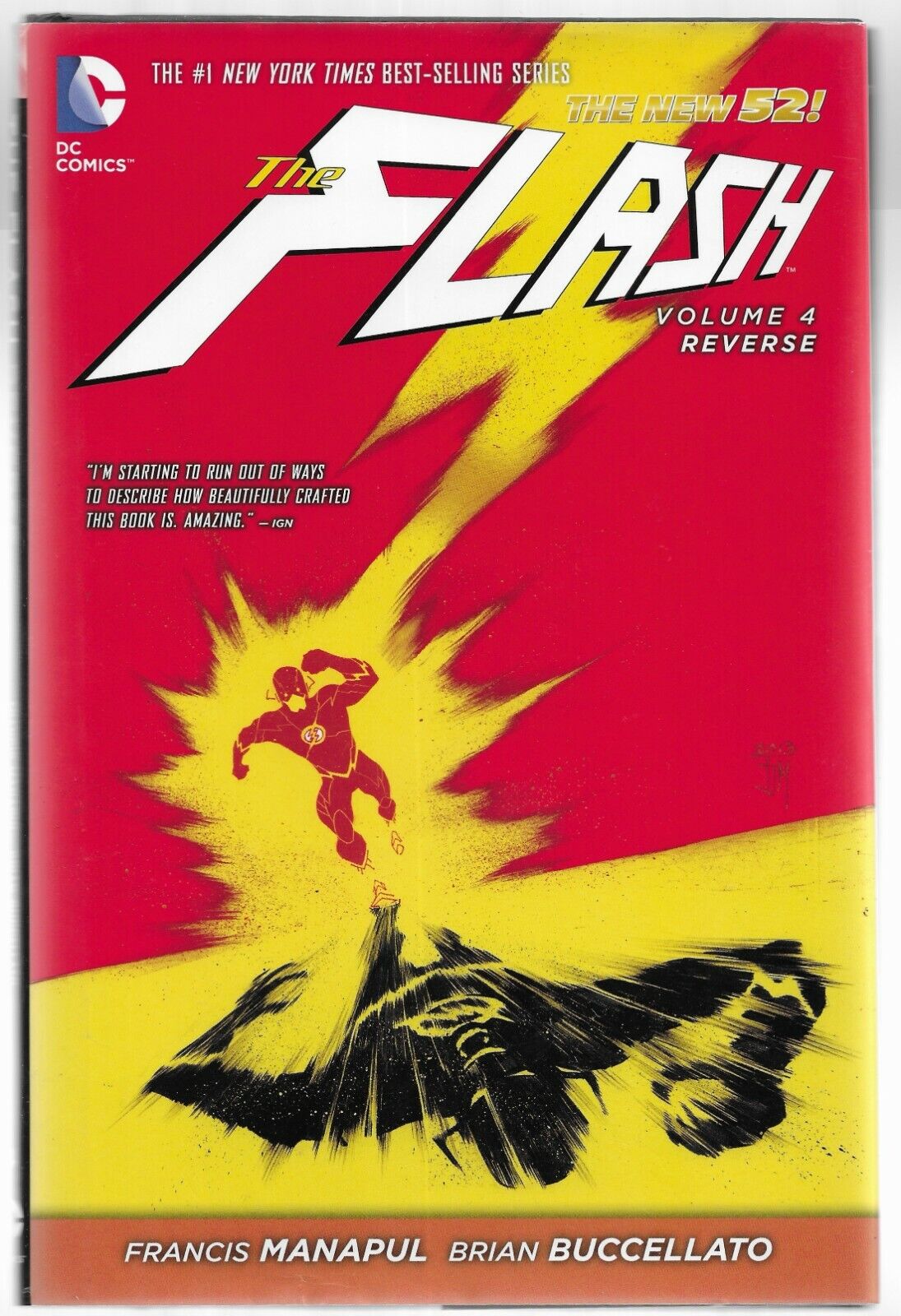 The Flash V. 4: Reverse Francis Manapul, Brian Buccellato HC Reverse Flash 2014 