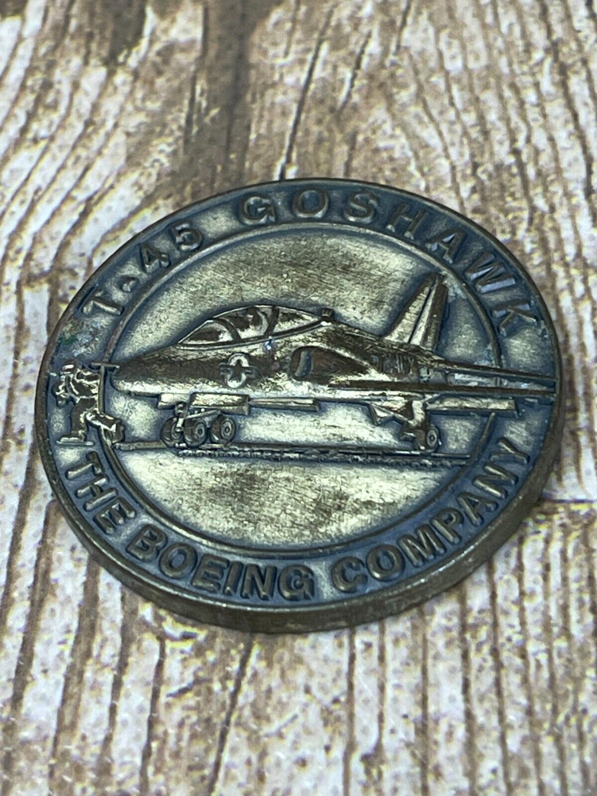T-45 Goshawk The Boeing Company Coin Medal Medallion Pensacola Kingsville