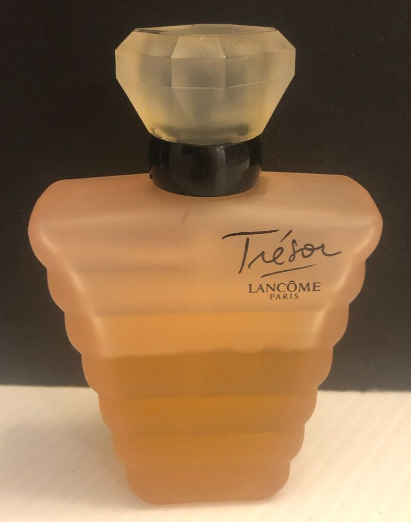 Tresor by Lancome 3.4 Fl Oz  Eau De Parfum Spray for Women frosted glass bottle