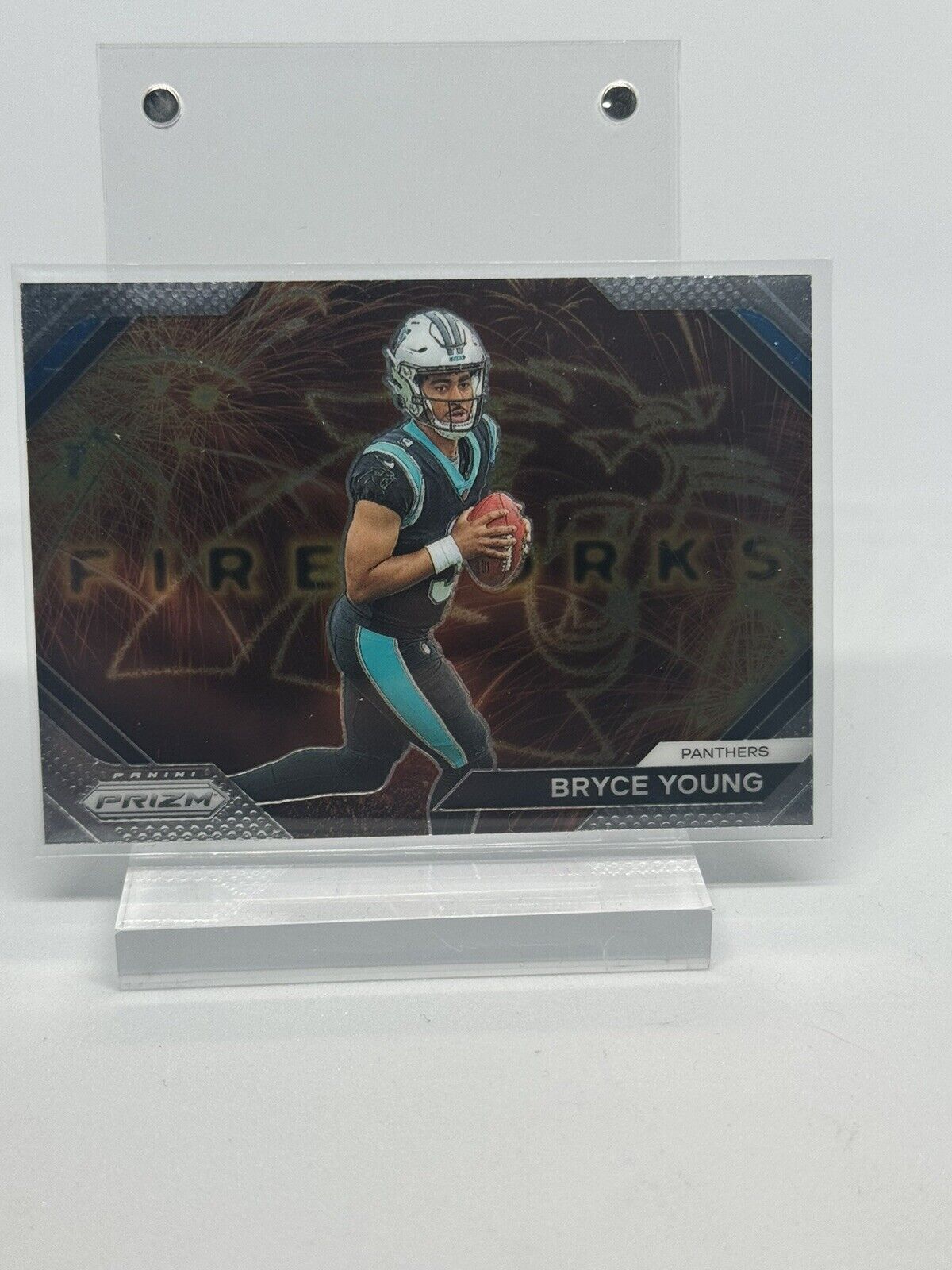 2023 Panini Prizm - Fireworks #F-6 Bryce Young (RC)