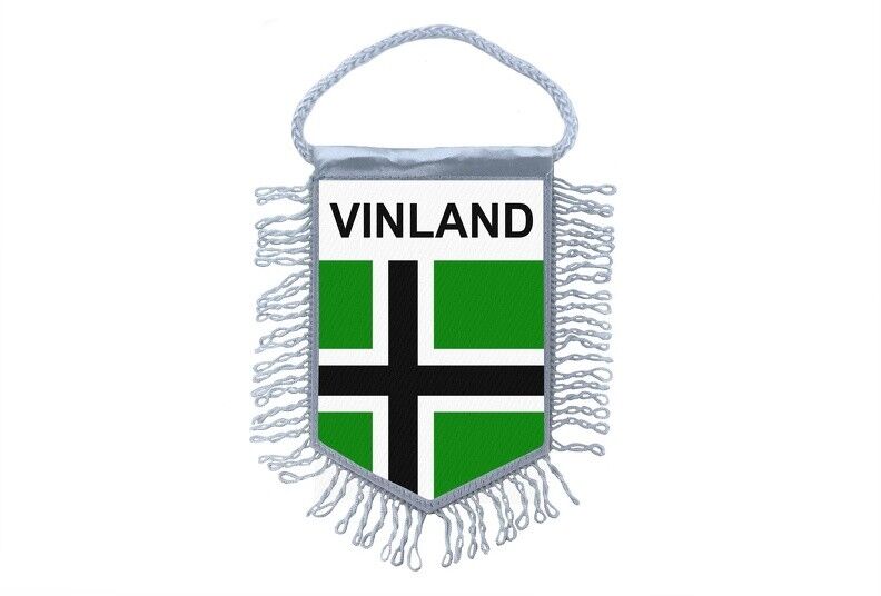 Mini banner flag pennant window mirror cars country banner vinland viking odin