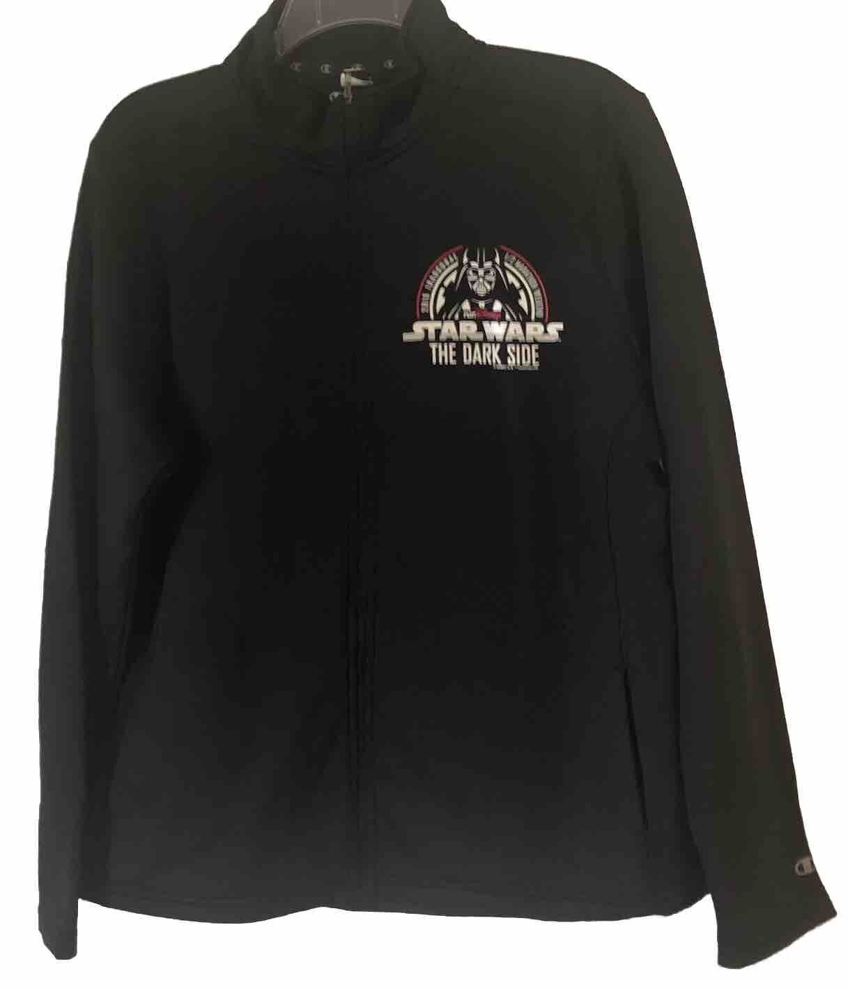 runDisney 2016 Inagural Star Wars Half Marathon Dark Side Women's Jacket XL Rare