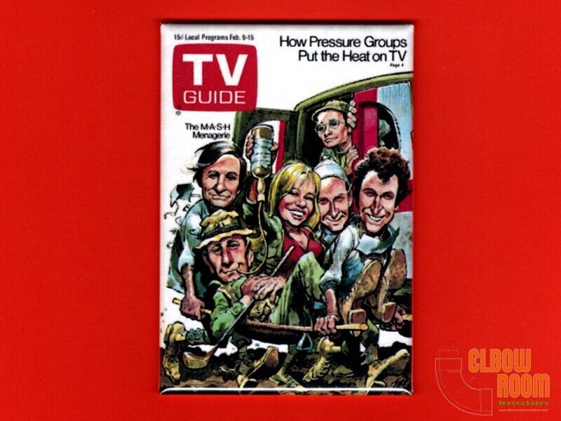TV Guide Feb 1974 MASH cover art 2x3\