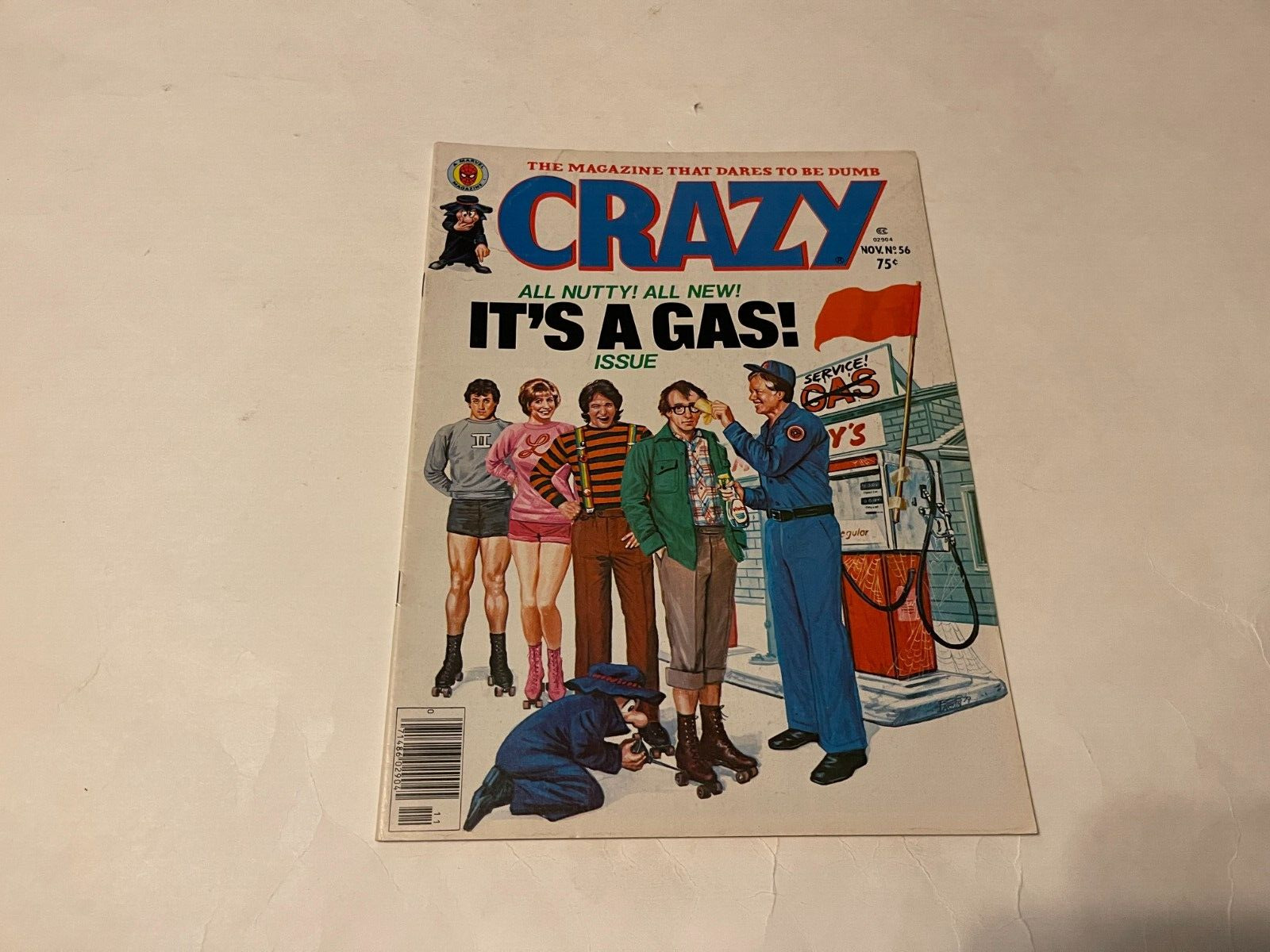 Crazy Magazine #56 excellent jimmy carter gas crisis spoof