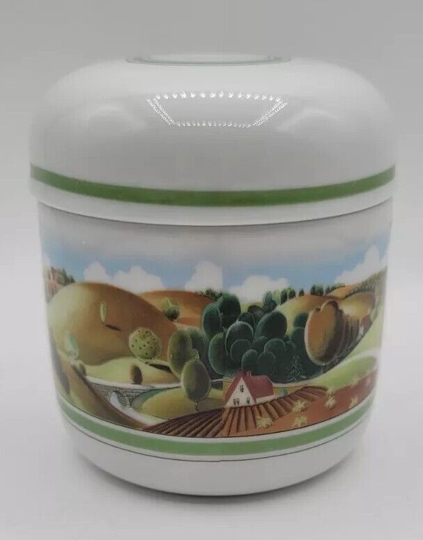 Vintage Estee Lauder Porcelain 1980 Trinket Box Decorative Keepsake Collectible