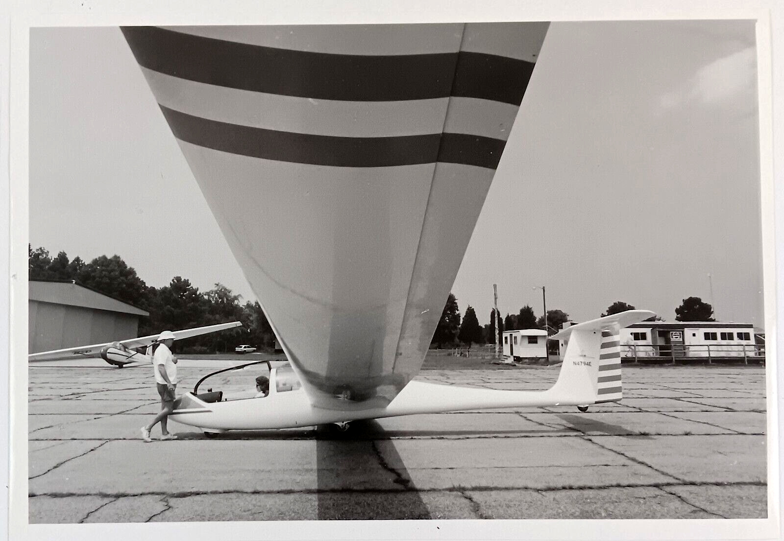 1990 Chester Co Municipal Airport SC GROB 103 Sail Plane Owner VTG Press Photo