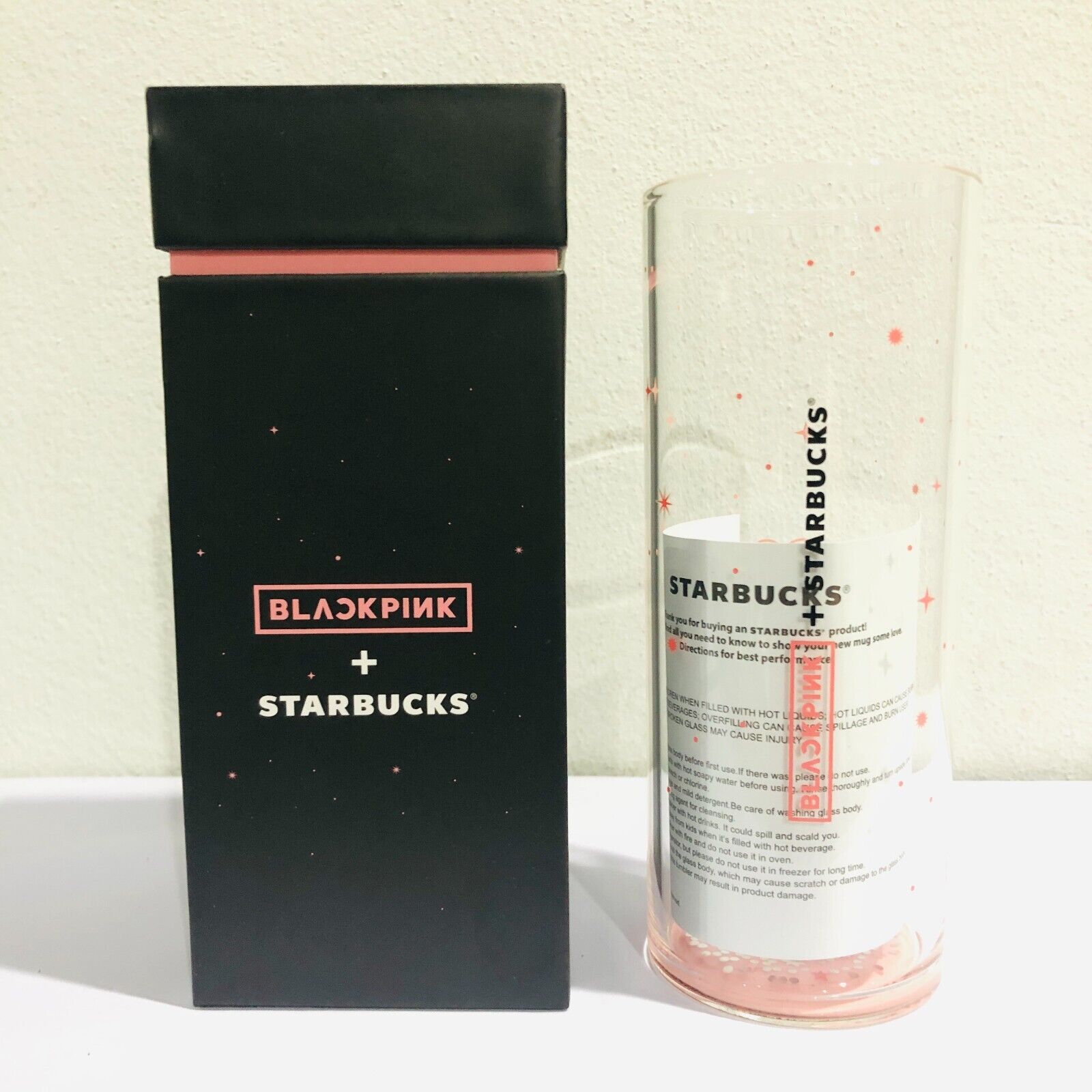 Starbucks + BlackPink Glass 14 Oz.Girl group 2021