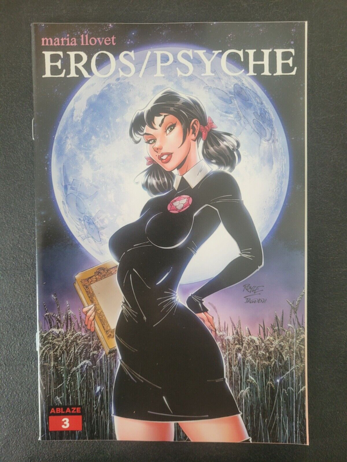 EROS / PSYCHE #3 (2011) ABLAZE COMICS MARIA LLOVETJOHN ROYLE VARIANT COVER