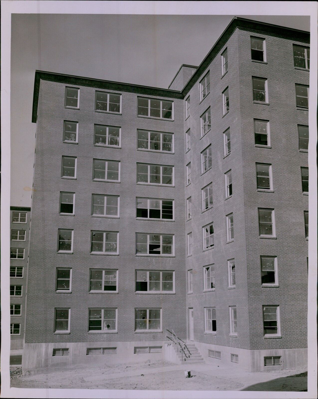 LG782 1954 Original Photo BROMLEY PARK HOUSING PROJECT Jamaica Plain Boston MA