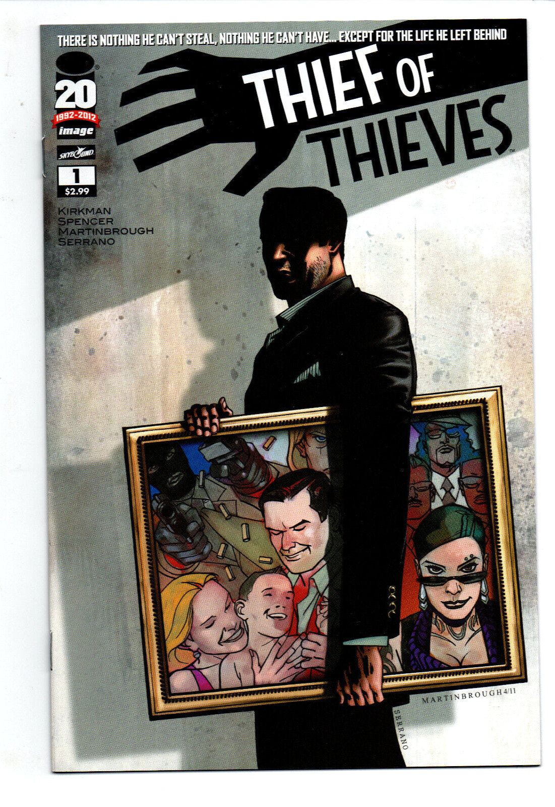 Thief of Thieves #1 - 1st Print - Kirkman - Image - 2012 - NM