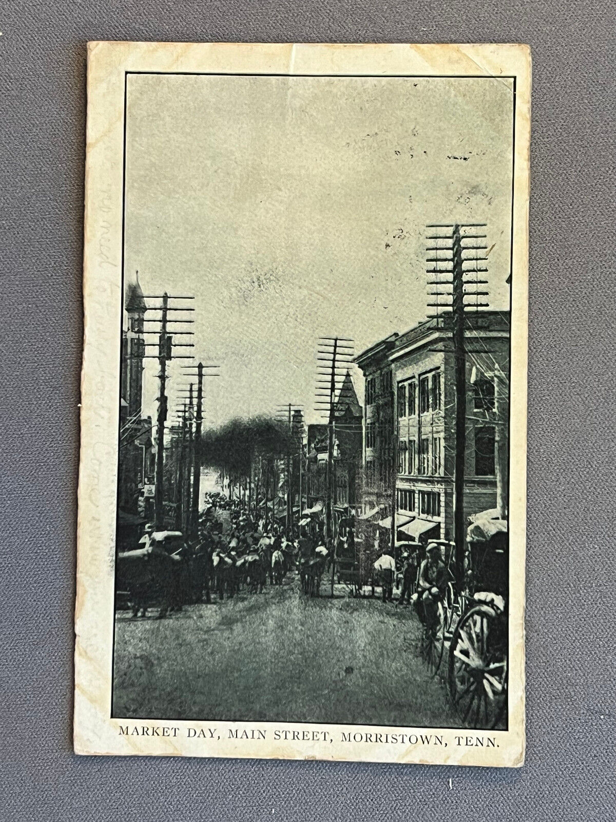 Tennessee TN, Morristown, Main Street Market Day, PM 1908