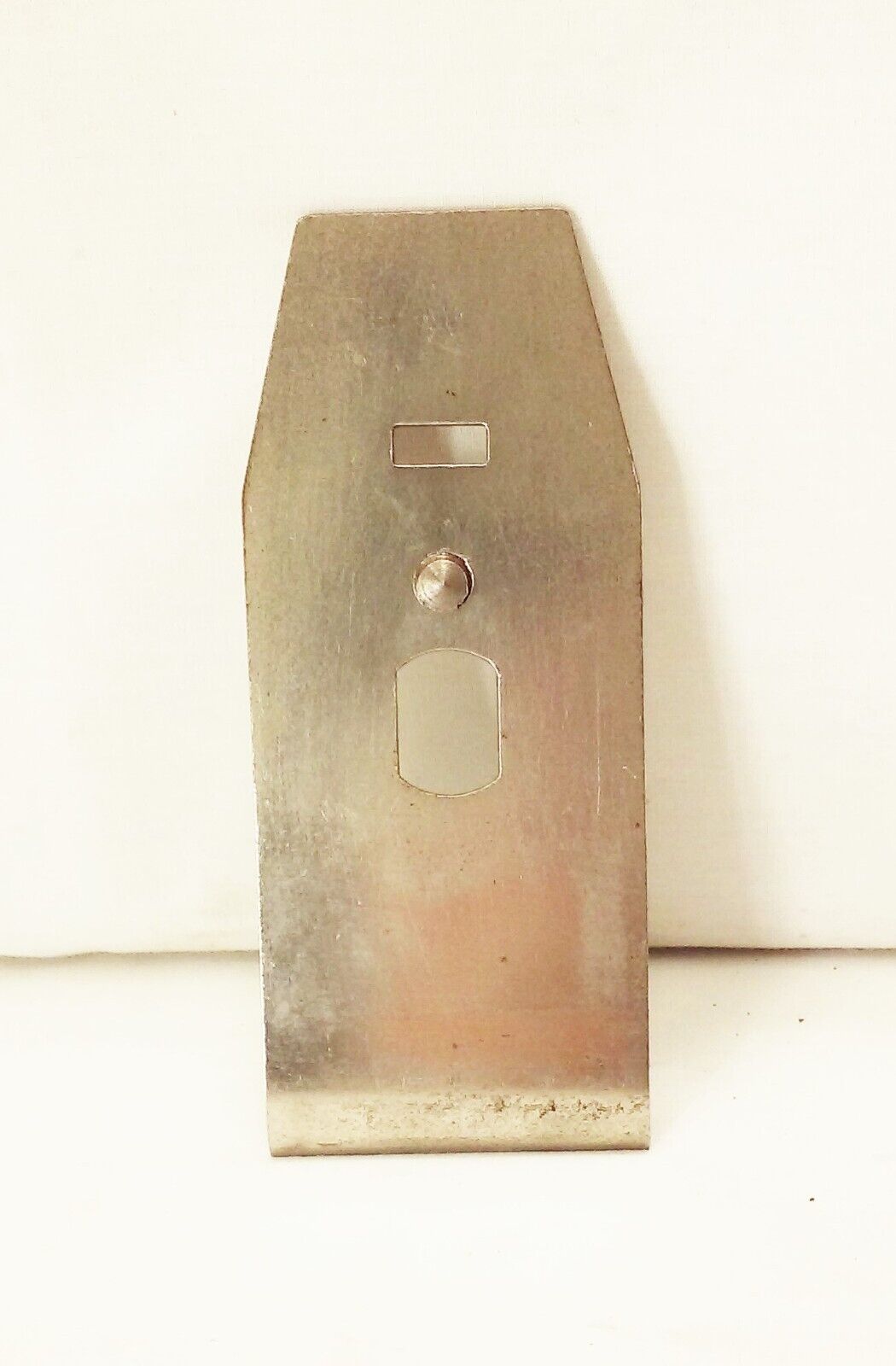 Vtg antique Stanley no.4 5 wood plane chip breaker 2\
