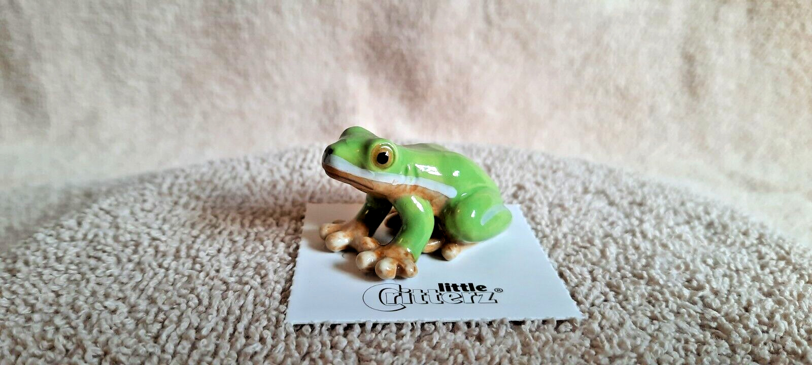 LITTLE CRITTERZ Green Tree Frog \