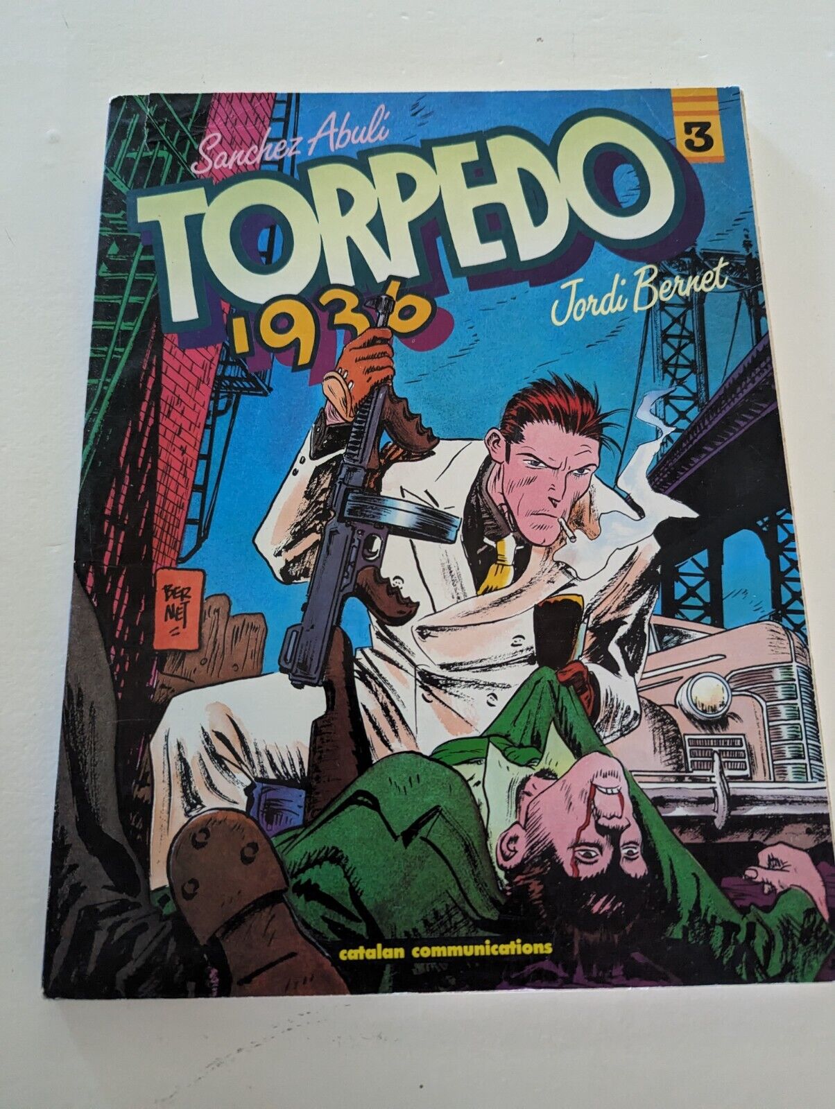 Torpedo 1936 #3 (1986 First Printing) Bernet