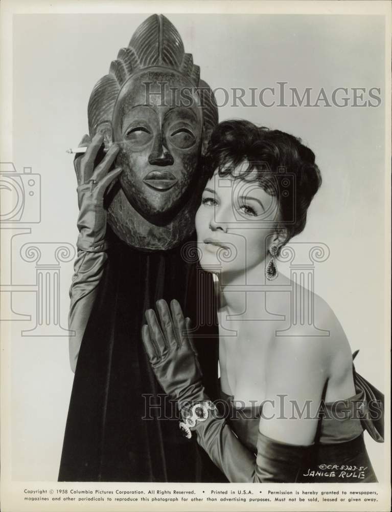 1958 Press Photo Janice Rule, actress for Columbia Pictures - hpx18517