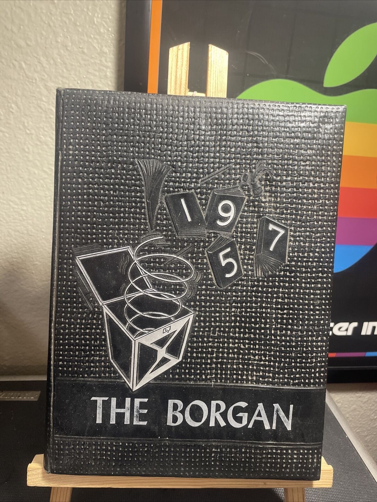 Vintage 1958 Borgan Borger Texas Annual Yearbook High school