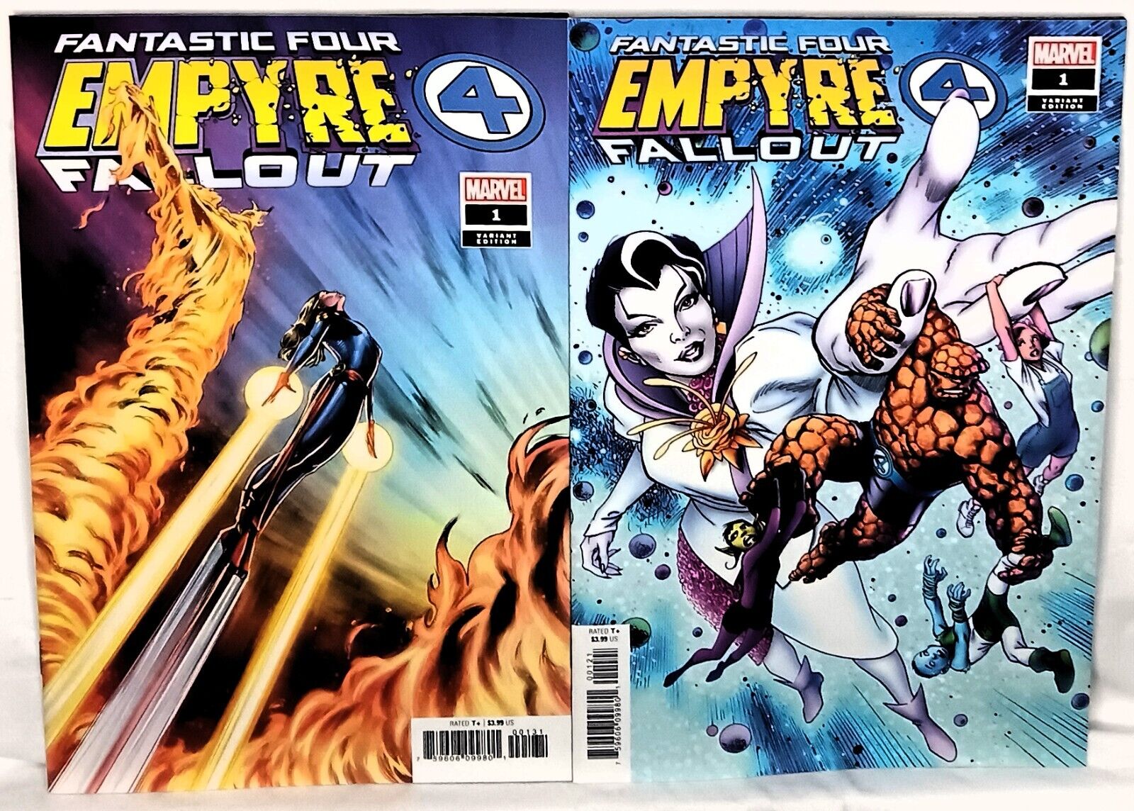 EMPYRE FALLOUT Fantastic Four #1 Variant Covers Marvel Comics MCU