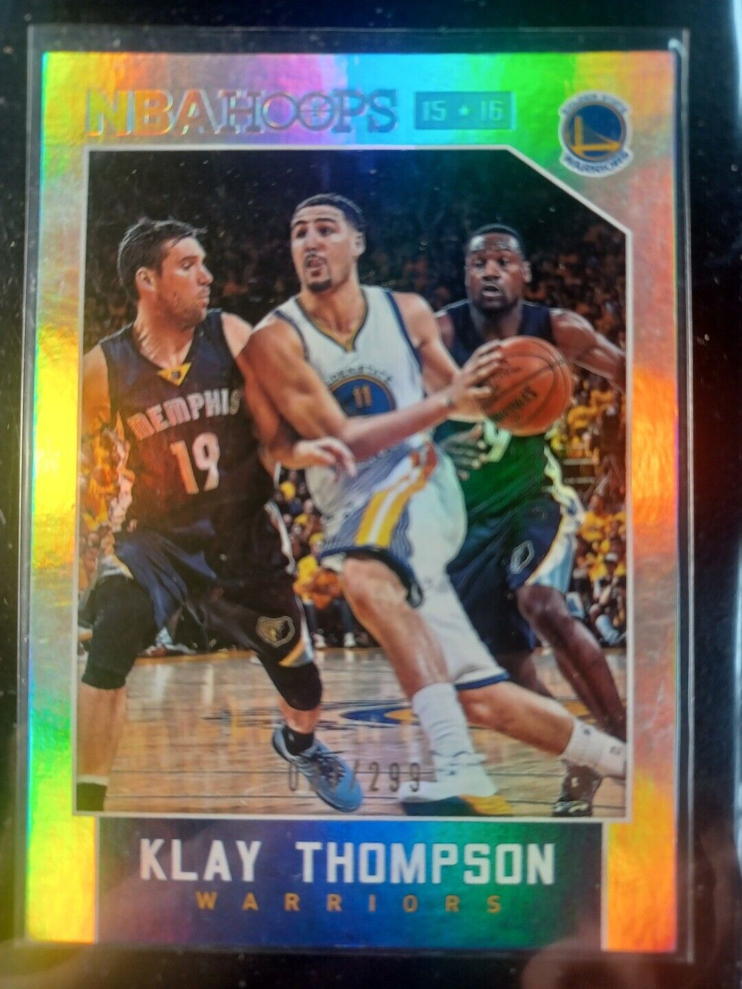 2015-16 Panini NBA Hoops Silver /299 Klay Thompson #162