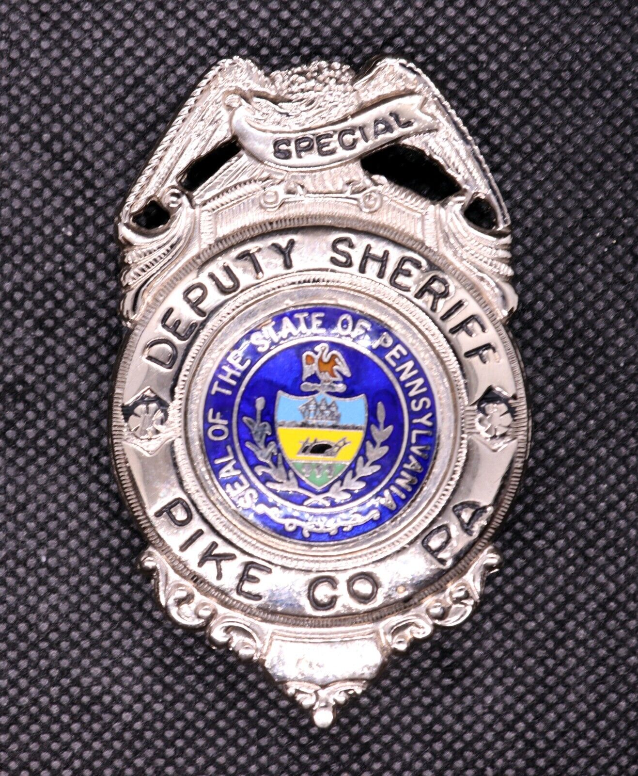 Deputy Sheriff Badge Pike County Pennsylvania - Vintage Beautiful