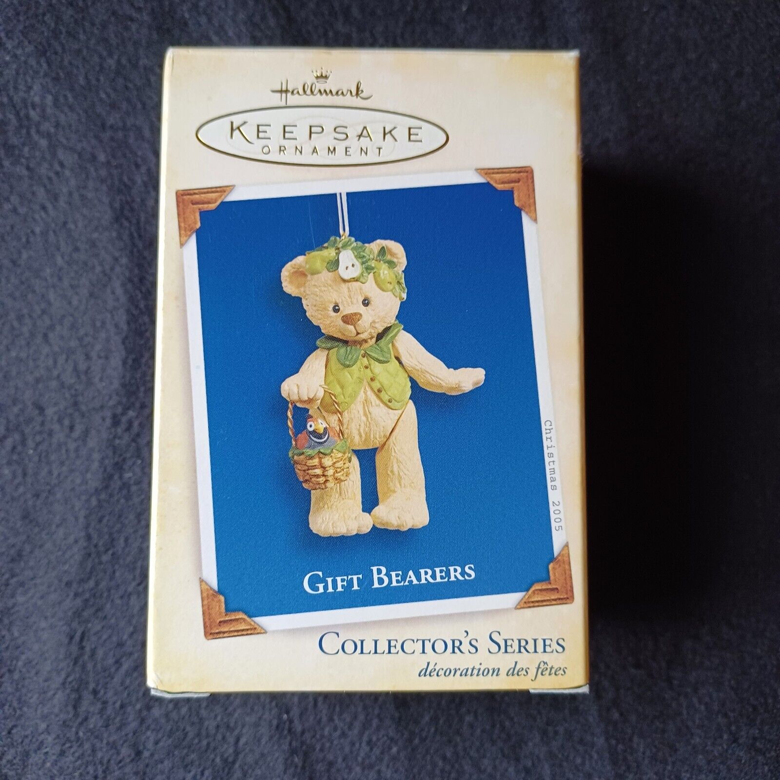 2005 Hallmark Keepsake Gift Bearers Teddy Bear Series Ornament
