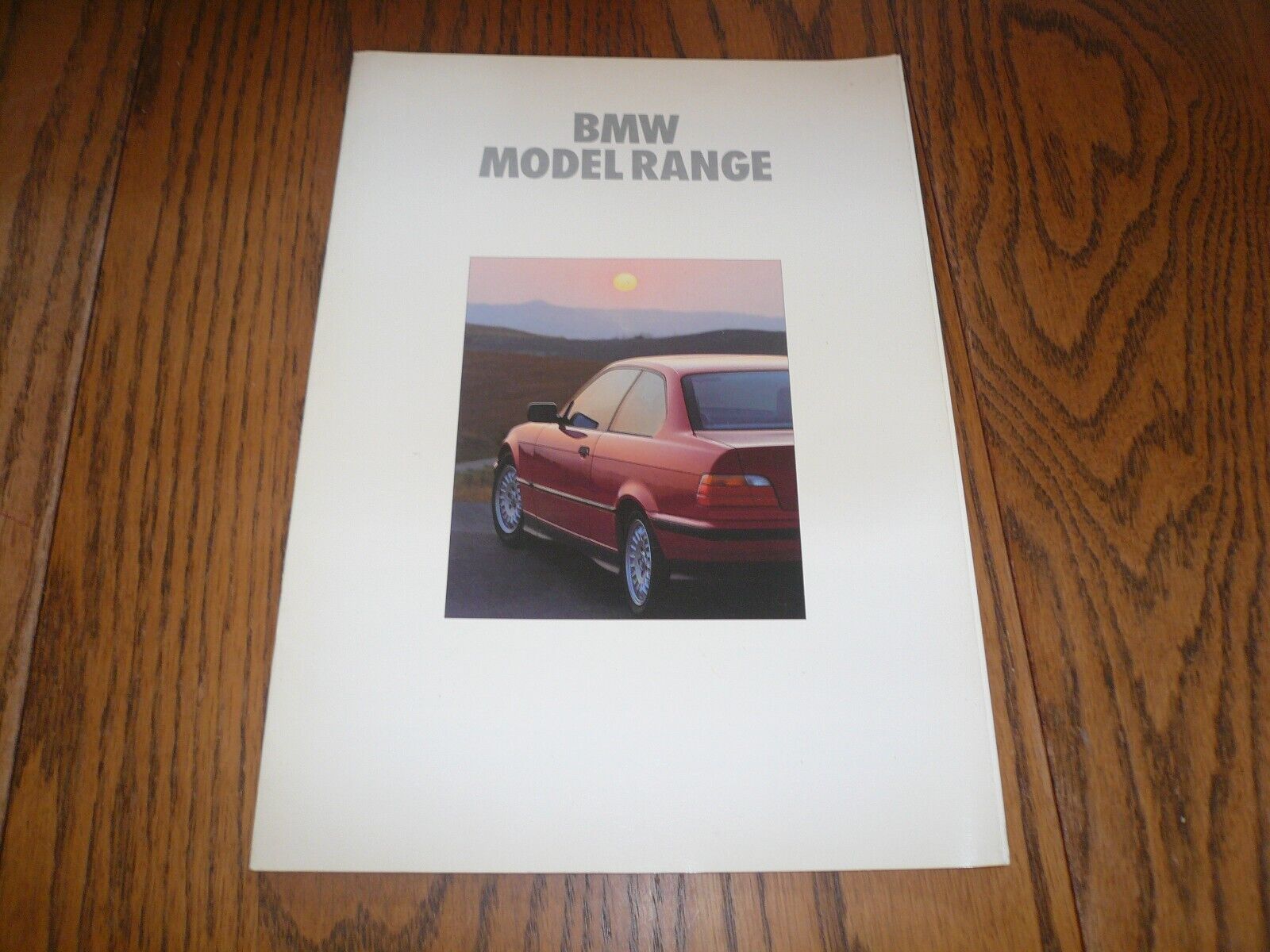 1992 BMW Model Range Sales Brochure - Vintage