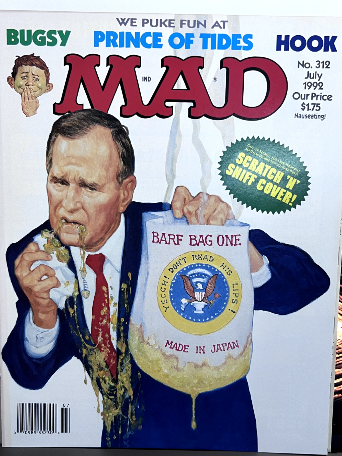 Mad Magazine #312 Bugsy - Prince of Tides great shape